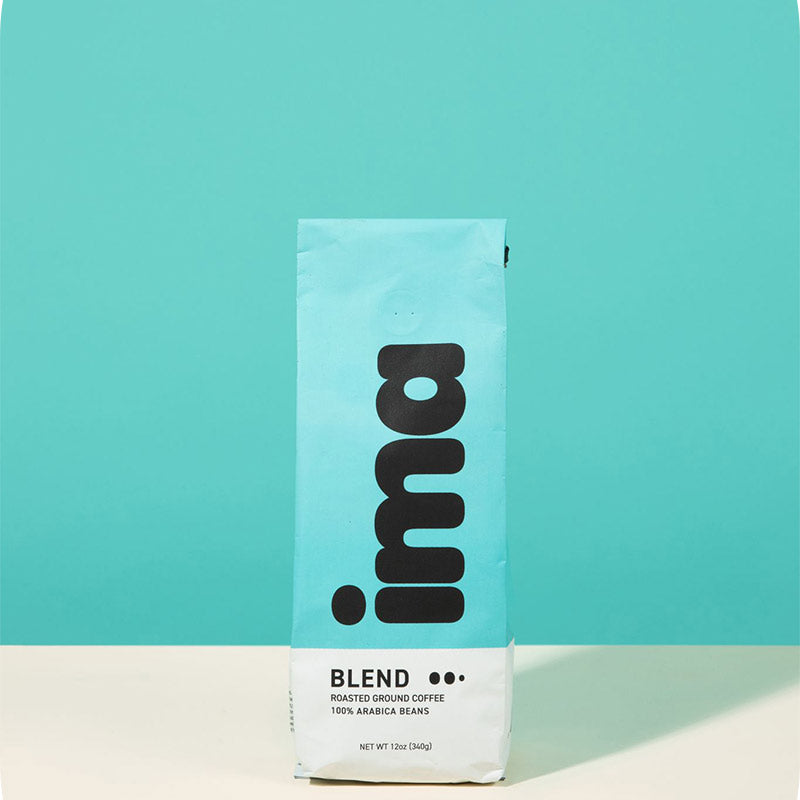 ima blend roast coffee ground coffee - ima bean coffee