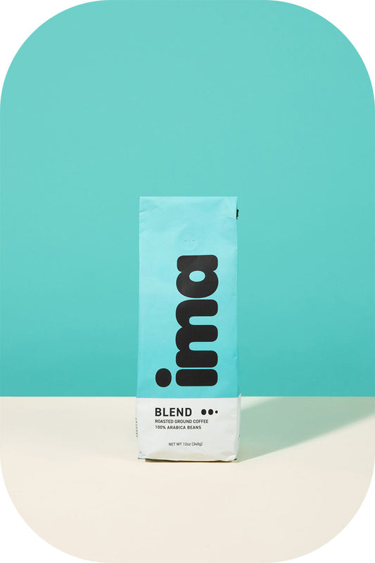 ima blend roast coffee ground coffee - ima bean coffee