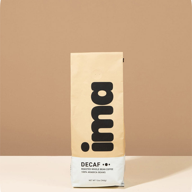 ima decaf roast coffee whole bean coffee - ima bean coffee