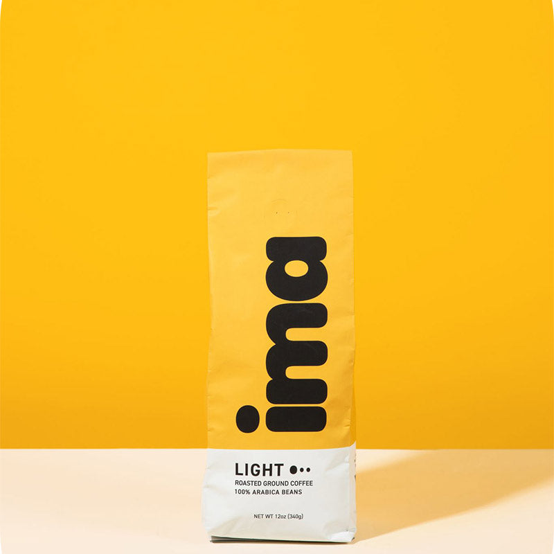 ima light roast coffee ground coffee - ima bean coffee