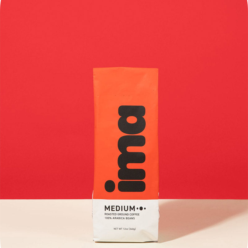 ima medium roast coffee ground coffee - ima bean coffee